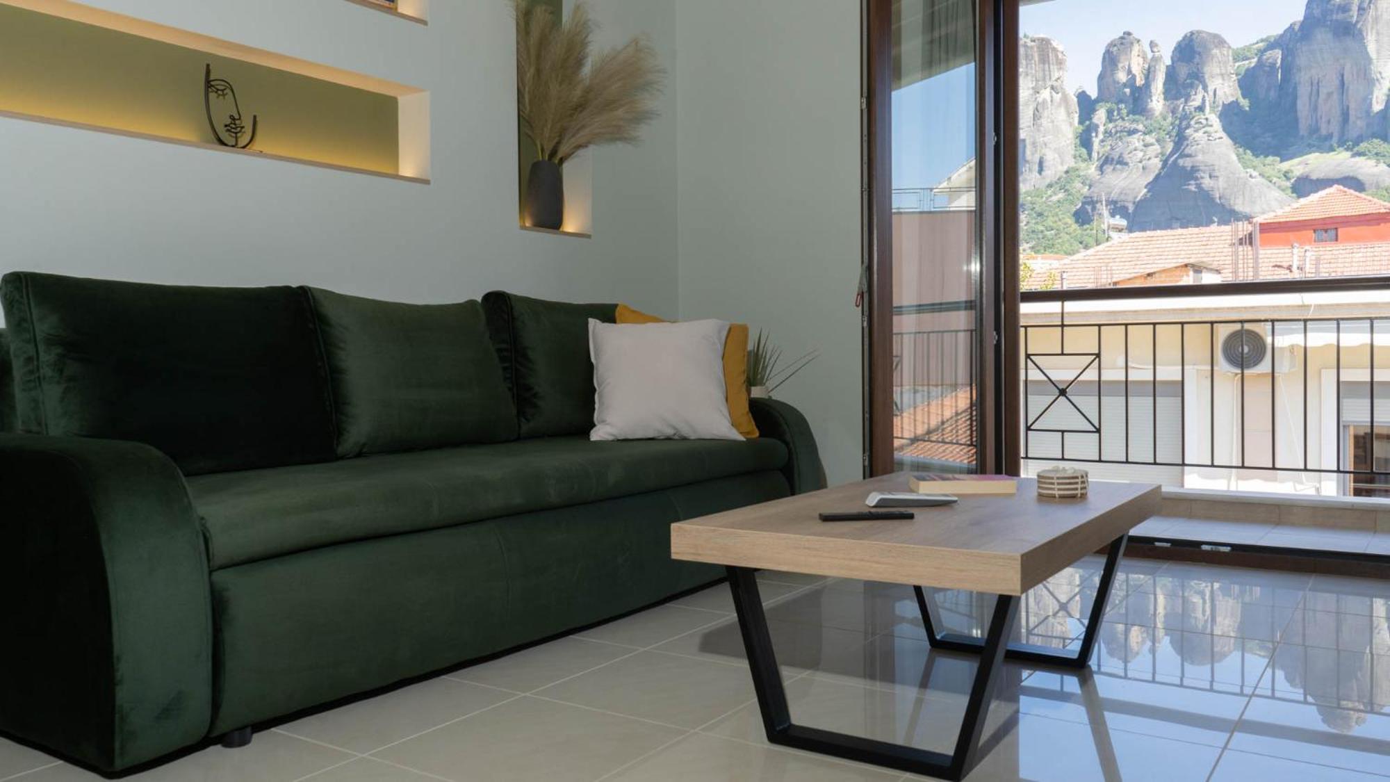 Aurora Suite Apartment Каламбака Екстер'єр фото