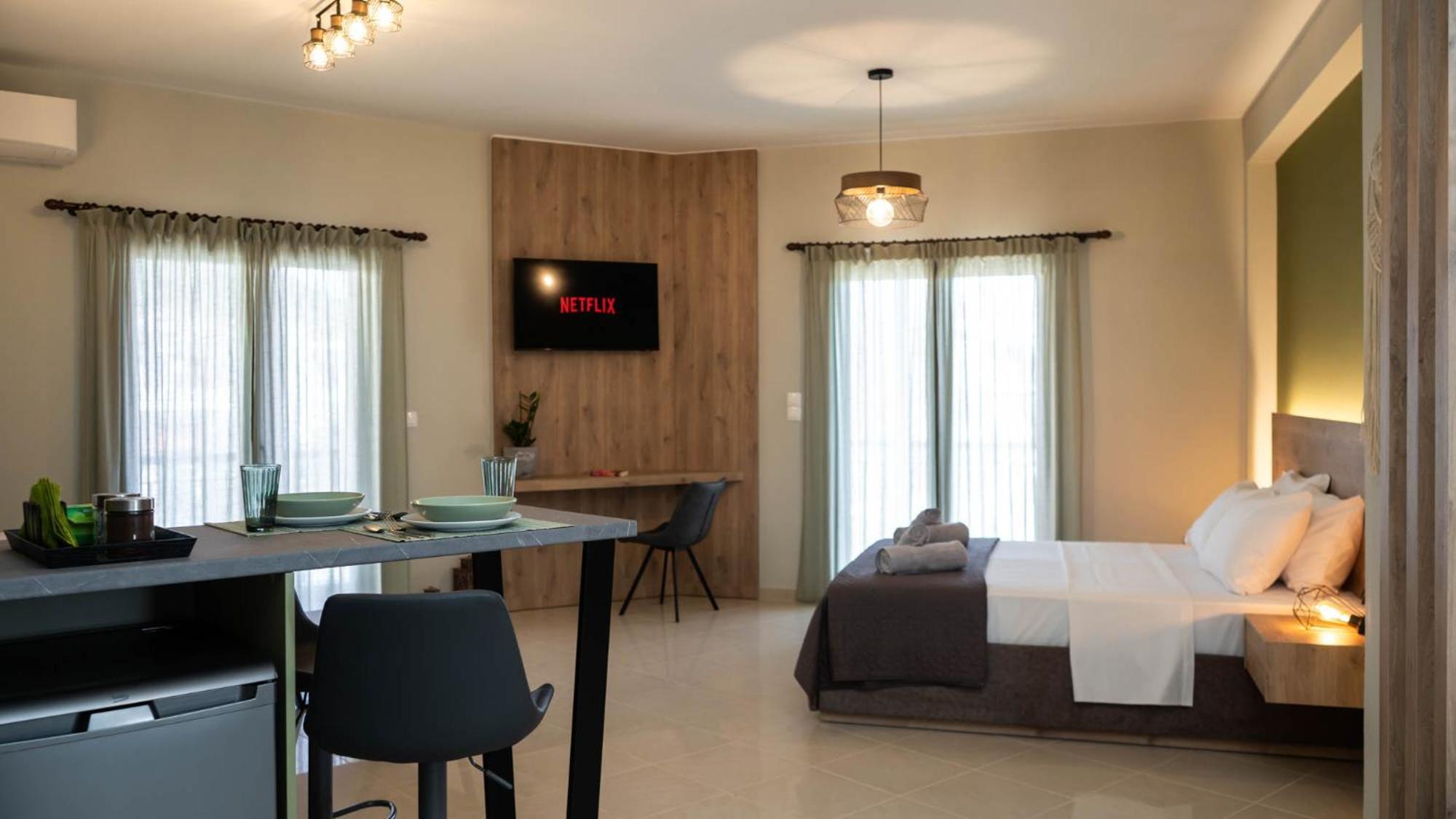 Aurora Suite Apartment Каламбака Екстер'єр фото