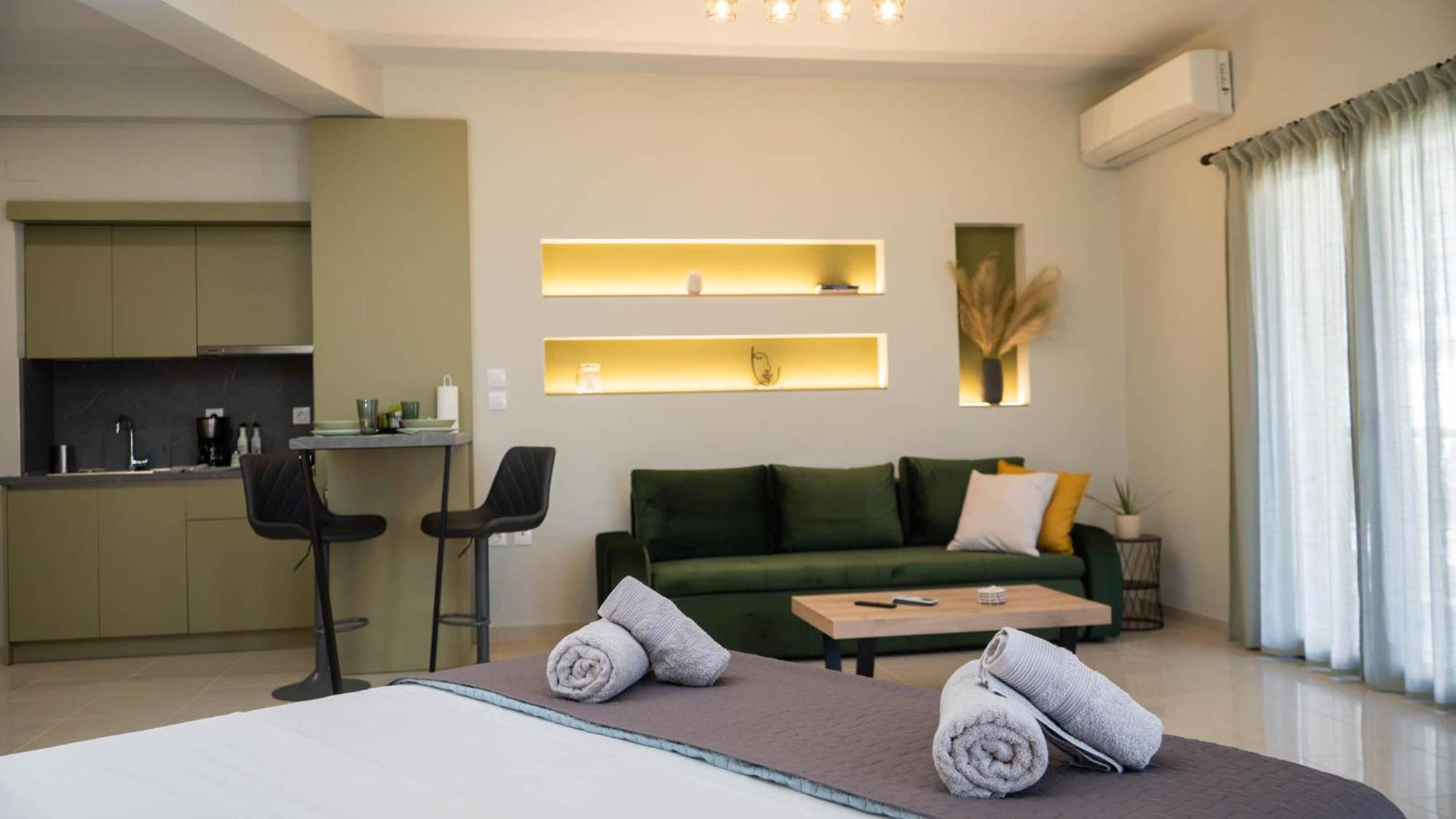 Aurora Suite Apartment Каламбака Екстер'єр фото